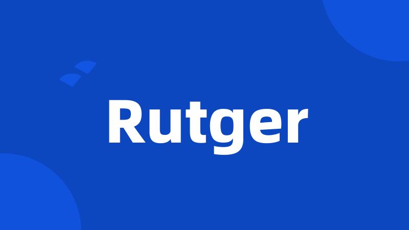 Rutger