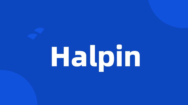 Halpin