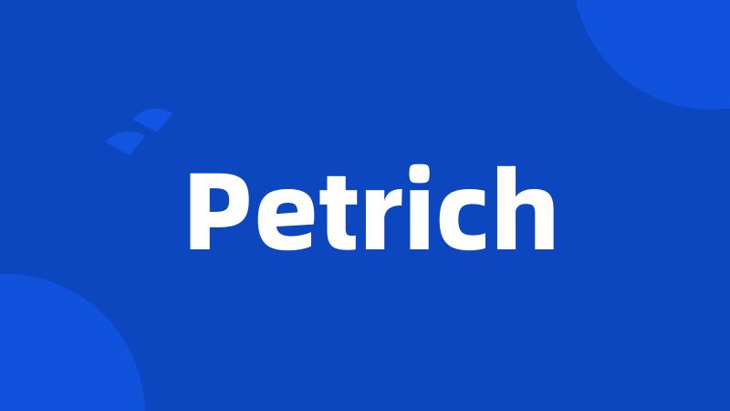 Petrich