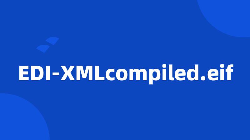 EDI-XMLcompiled.eif