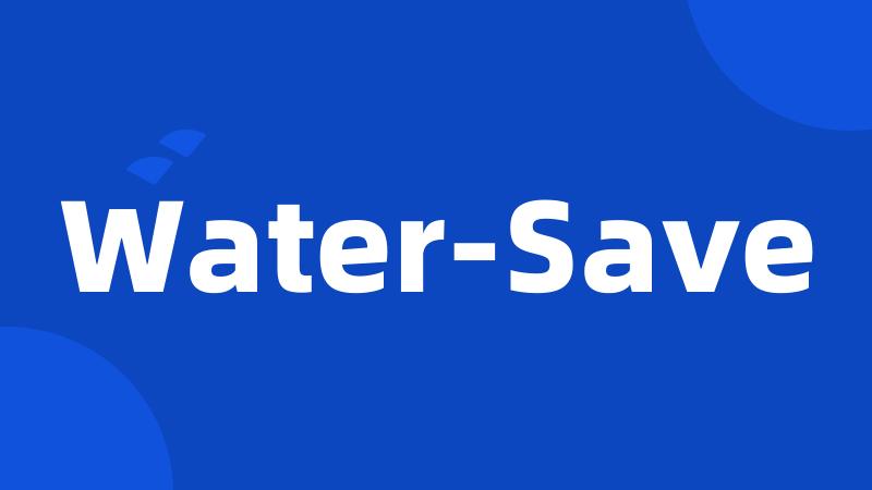 Water-Save