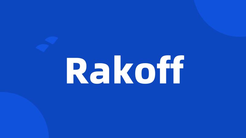 Rakoff