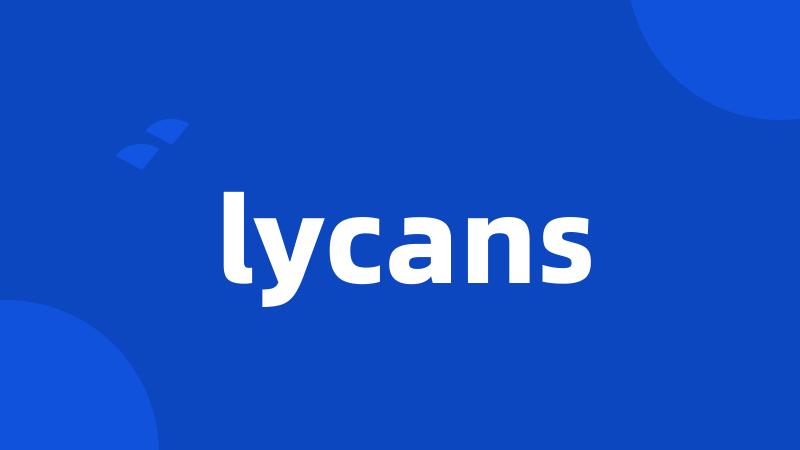 lycans