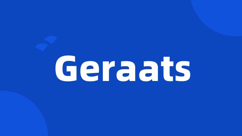 Geraats