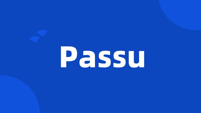 Passu