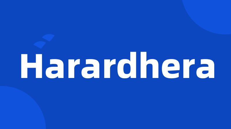 Harardhera