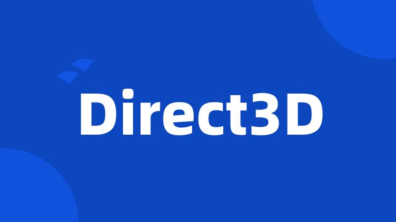 Direct3D
