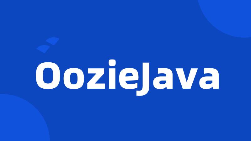OozieJava