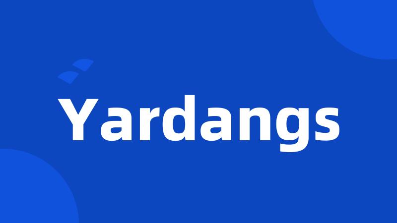 Yardangs