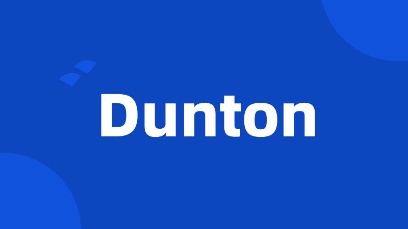 Dunton