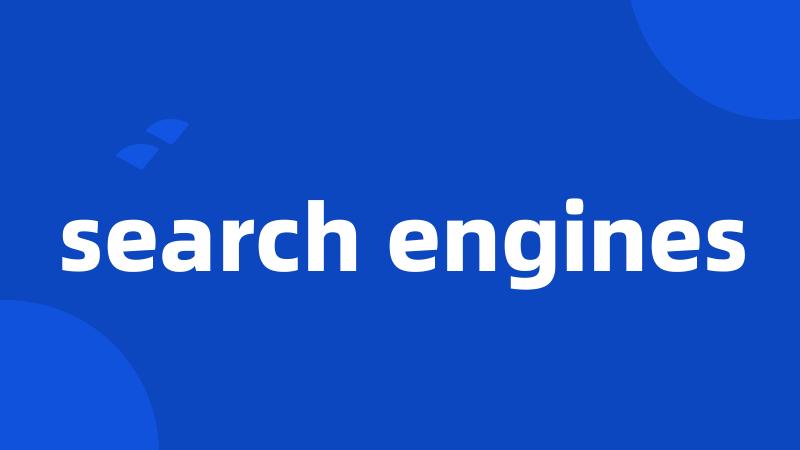 search engines