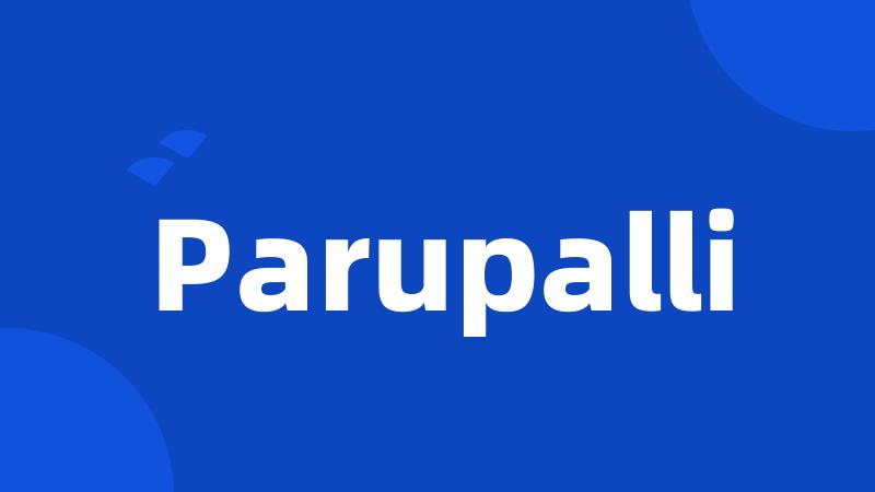 Parupalli
