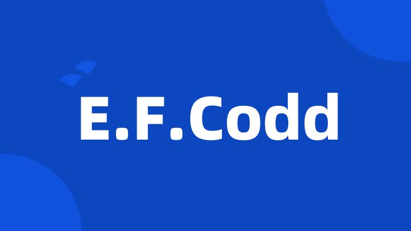E.F.Codd