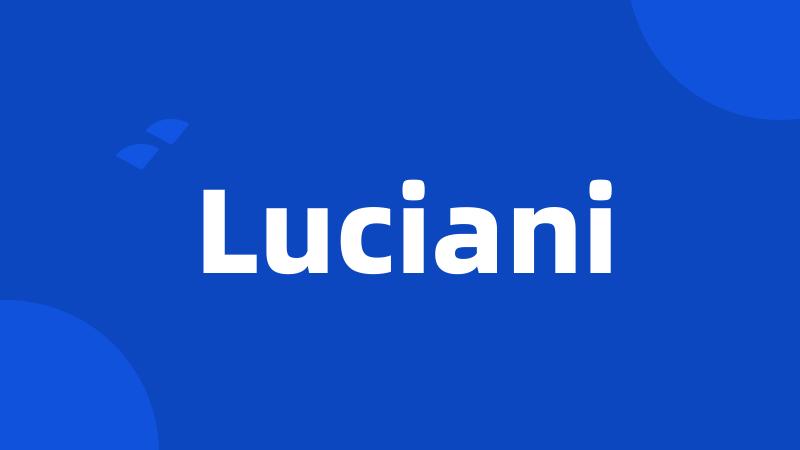 Luciani