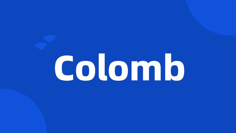 Colomb