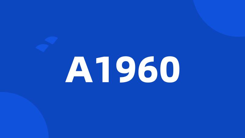 A1960