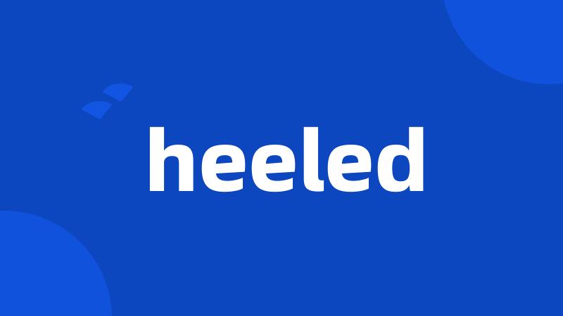 heeled