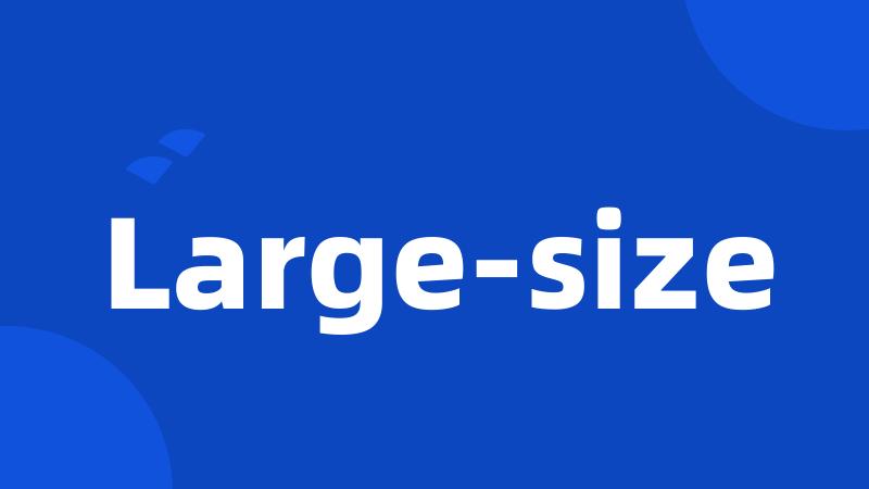 Large-size