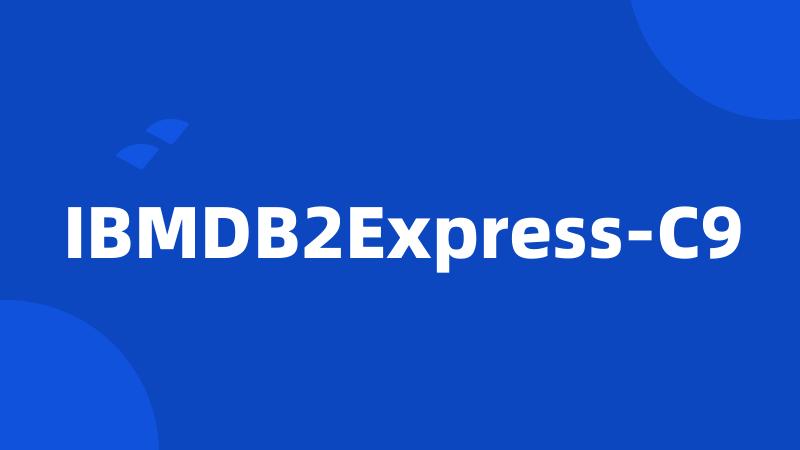 IBMDB2Express-C9