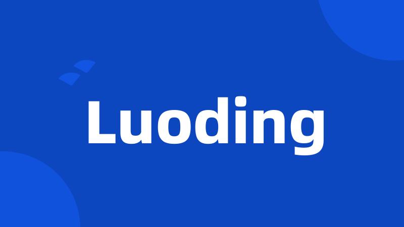 Luoding