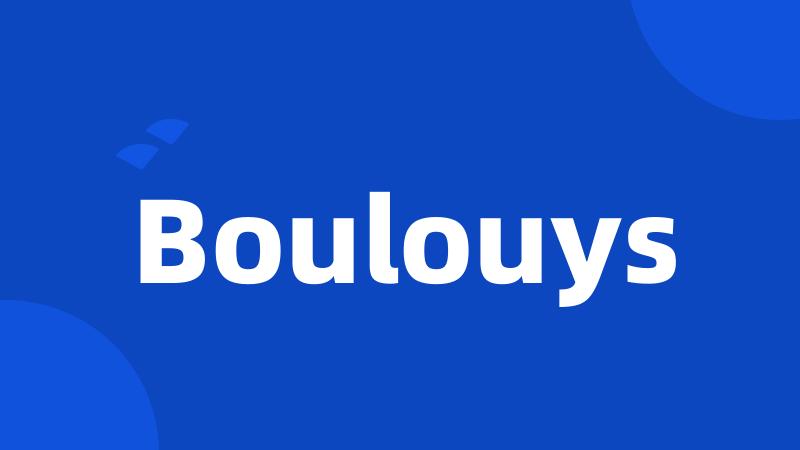 Boulouys
