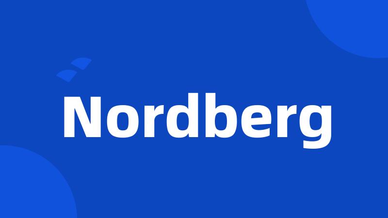 Nordberg