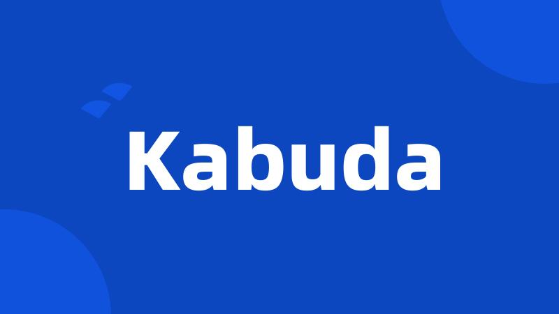 Kabuda