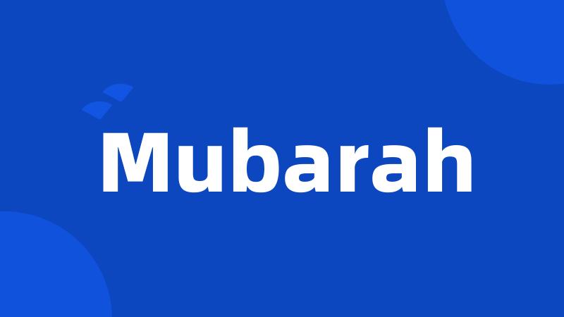 Mubarah