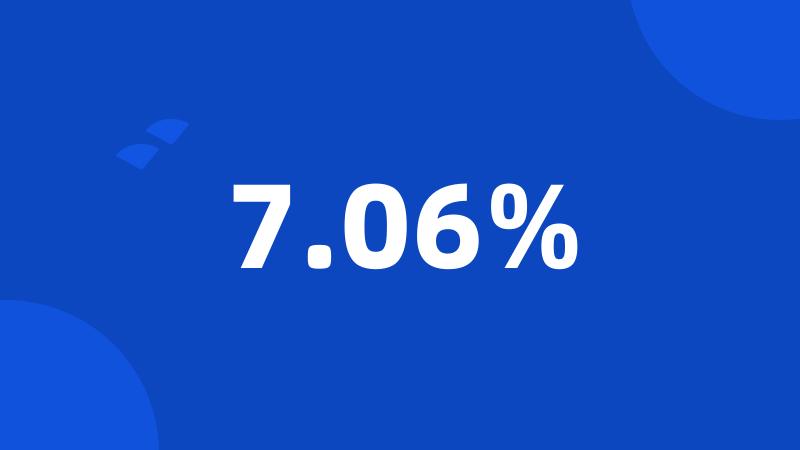 7.06%