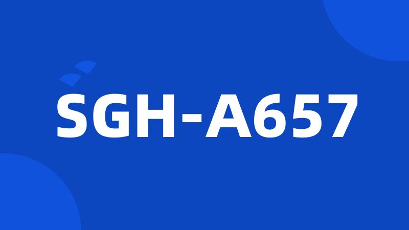SGH-A657