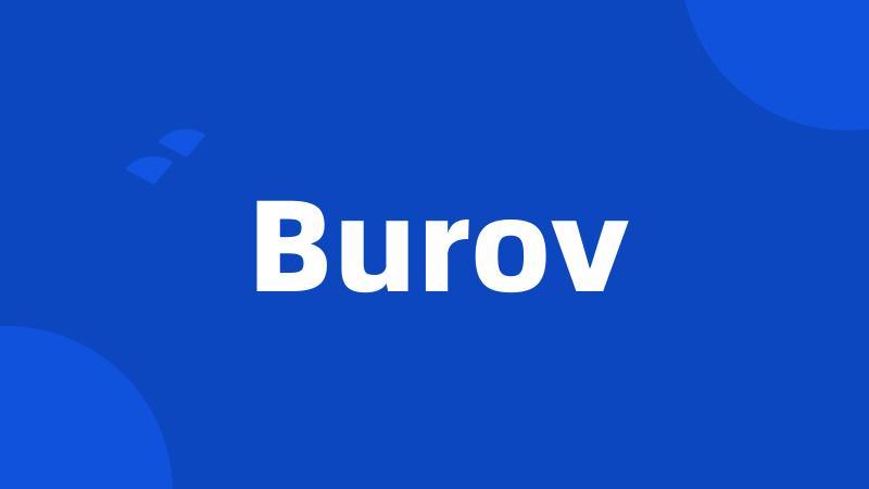 Burov