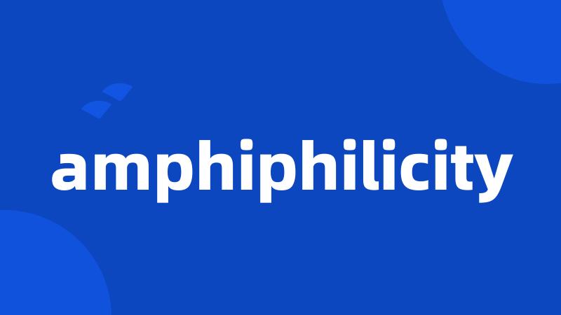 amphiphilicity