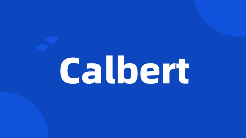 Calbert