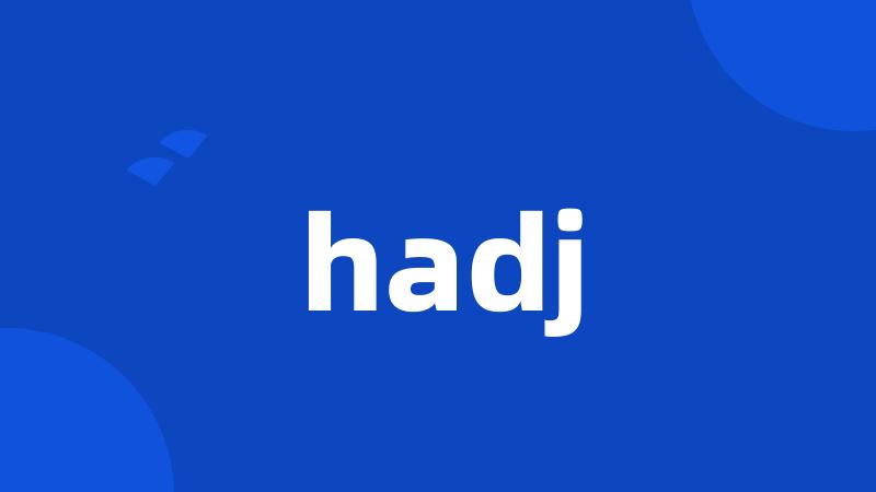 hadj