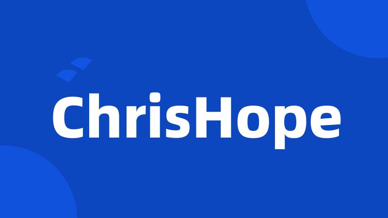 ChrisHope