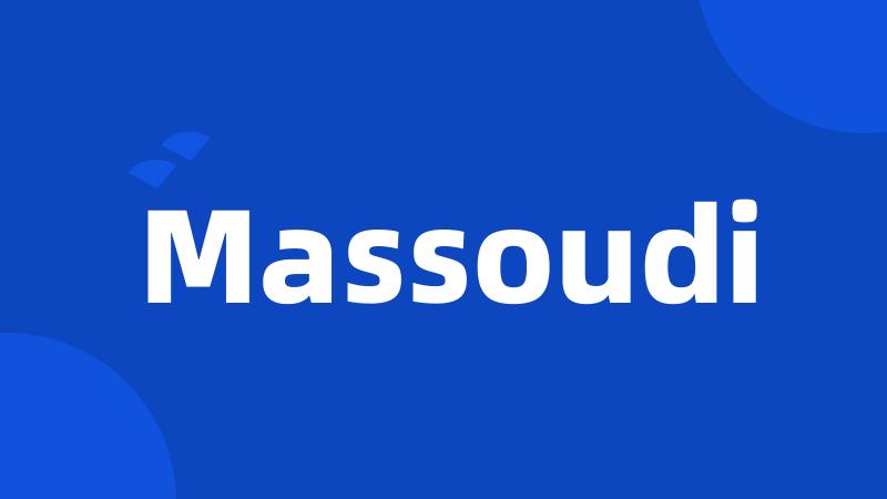 Massoudi