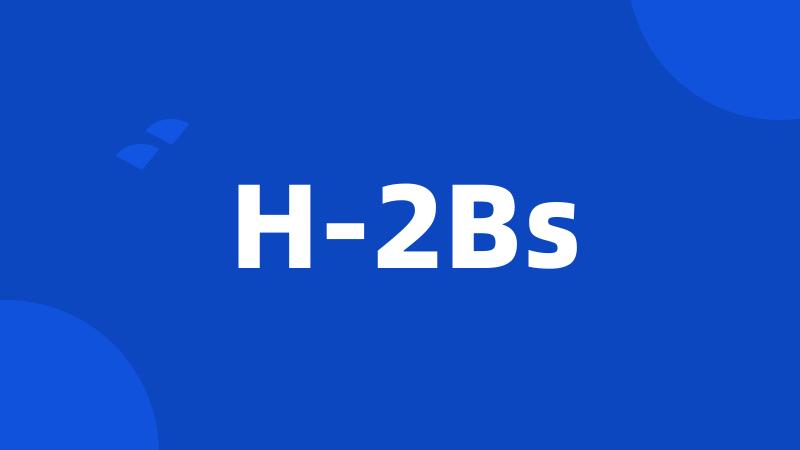 H-2Bs