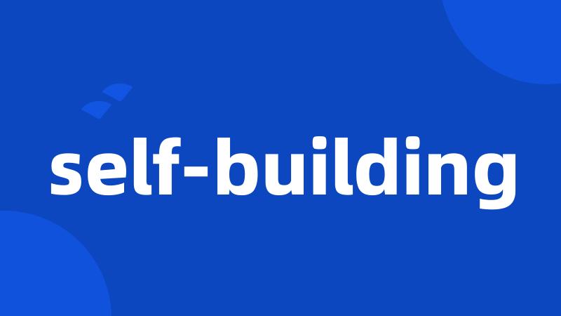 self-building