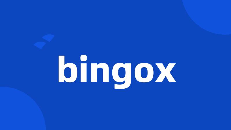bingox
