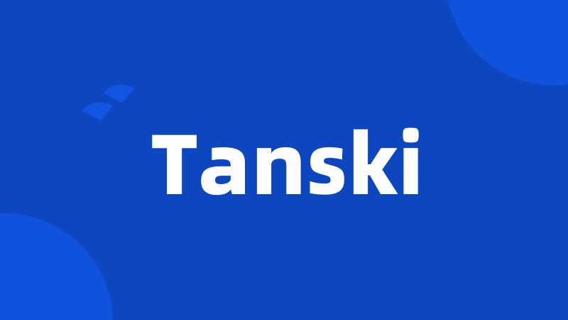 Tanski