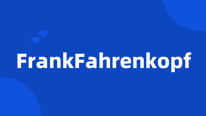 FrankFahrenkopf