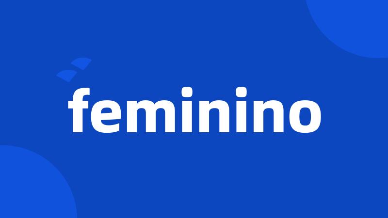 feminino