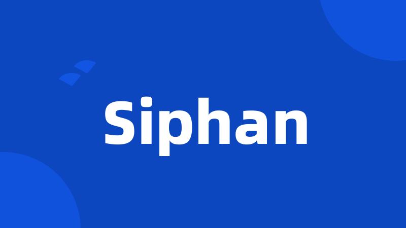 Siphan