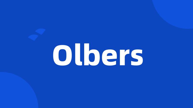 Olbers