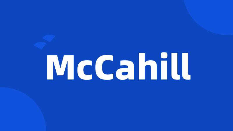 McCahill