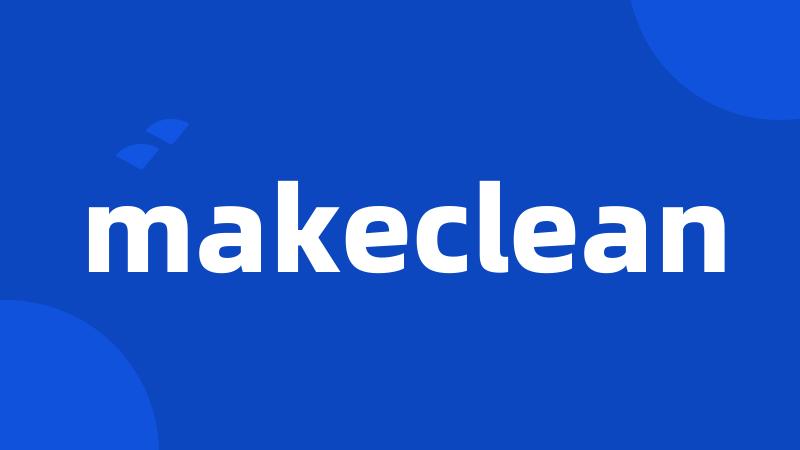 makeclean