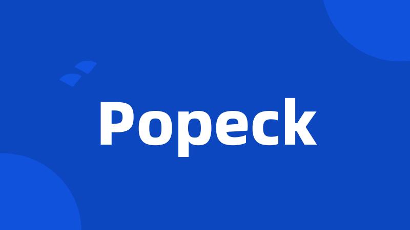 Popeck
