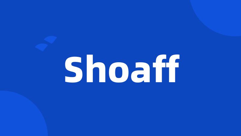 Shoaff