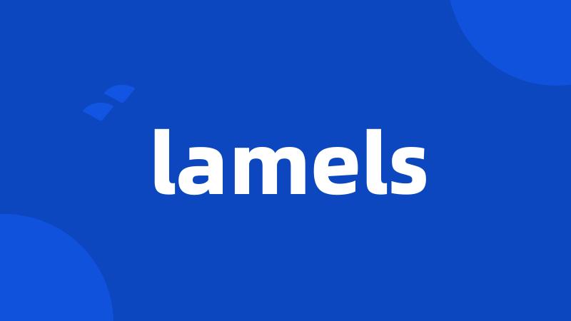 lamels