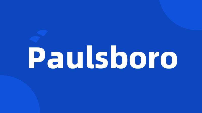 Paulsboro